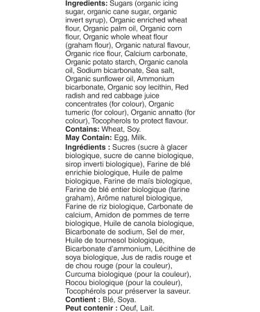 ANNIE'S Naturally Flavoured Cookies Graham Sandwiches Birthday Cake Made with Birthday Cake Flavoured Creme Organic No Artificial Flavours No Synthetic Colours Snacks 226 Grams Package - Buy Online on GoSupps.com