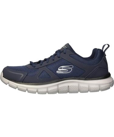 Skechers Men's Track Scloric Oxford Navy 11.5 Wide US - Comfort & Style | [Your Brand Name] - Buy Online on GoSupps.com