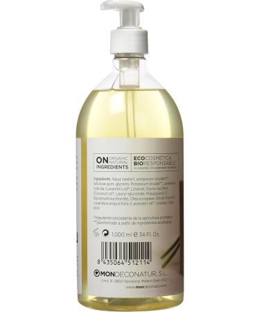 MON Marseille Liquid Soap with Olive and Lavender Oil 1000 ml (M00200) - Buy Online on GoSupps.com