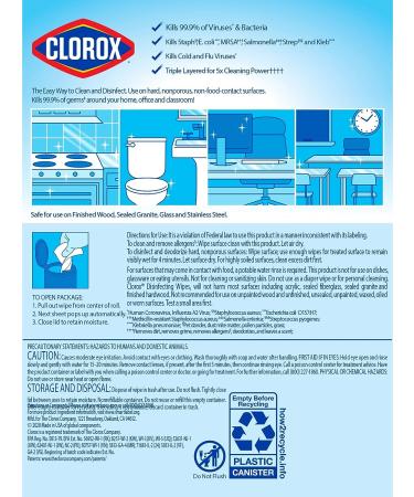 Clorox Disinfecting Wipes - Crisp Lemon Scent, 35 Count | Bleach Free Cleaning Wipes - Buy Online on GoSupps.com