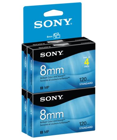 Sony 8mm 120-minute 4 pack (Discontinued by Manufacturer)