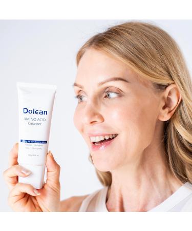 Amino Acid Facial Cleanser | Deep Cleaning Non-Greasy Face Wash for Sensitive Acne Skin | Dermatologist Tested Fragrance Free 3.4 fl oz - Buy Online on GoSupps.com