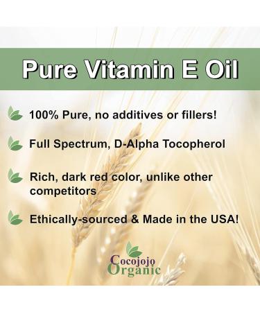 Dr Joe Lab Vitamin E Oil - 100% Pure D Alpha Tocopherol 75 000 IU - Hydrating Skin Hair & Nails - 4 oz with Dispense Cap - Shop Internationally - Buy Online on GoSupps.com
