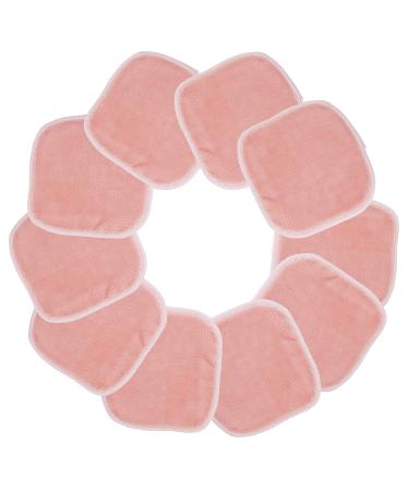 Polyte Premium Die-Up Cloths - Hypoallergenic Microfiber Fleece 10 Pack (13x13 cm Pink) - Chemical-Free and Eco-Friendly Cleaning Solution - Buy Online on GoSupps.com