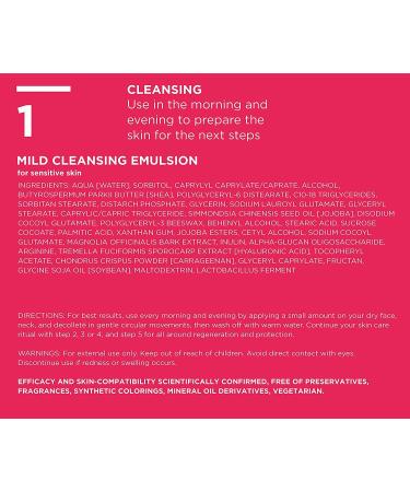 Buy Annemarie B rlind ZZ Sensitive Mild Cleaning Emulsion (150 ml) - Gentle Skin Cleanser Supports Skin Flora Vegetarian - International Shipping - Buy Online on GoSupps.com