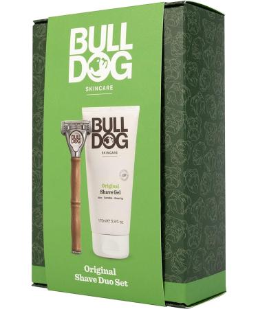 BULLDOG Skincare Shave Duo Set - Green Bulldog Shave Kit - Buy Online on GoSupps.com