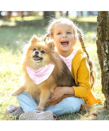 Buy Triangle Dog Hookers with Butterfly Pattern - Triangular Scarves for Small Medium & Large Dogs and Cats (2 Pieces) - Buy Online on GoSupps.com