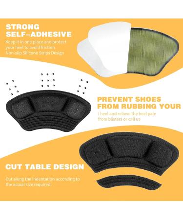 Buy Sibba 6Pcs Heel Grips Inserts - Anti Blister Cushions for Loose Shoes & Boots | Reusable Heel Protectors for Men & Women | Improve Shoe Fit & Comfort - Buy Online on GoSupps.com