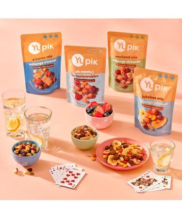 Yupik PB Meets J Mix 136 g Crunchy & Soft Snack Peanut Butter & Jelly Blend of Peanuts Dried Strawberries Peanut Butter Chocolate Cups & Shortbread Cookies Sweet Trail Mix Party Snacks - Buy Online on GoSupps.com