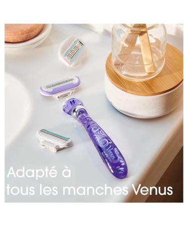 Buy Gillette Venus Deluxe Smooth Swirl Recharge X3 Blades for Women - 5 Blades 3 Units | International Shipping Available - Buy Online on GoSupps.com