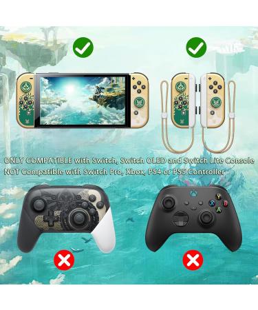 Premium Switch Thumb Grips Exclusive Zelda Tears of The Kingdom Theme Silicone Switch Joystick Caps Legend of Zelda Design - Compatible with Nintendo Switch/Switch OLED/Switch Lite by Wenbramo - Buy Online on GoSupps.com