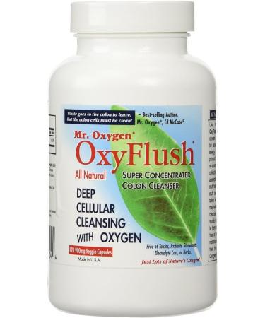 OxyFlush Concentrated Colon Cleanser NEW 120 Caps
