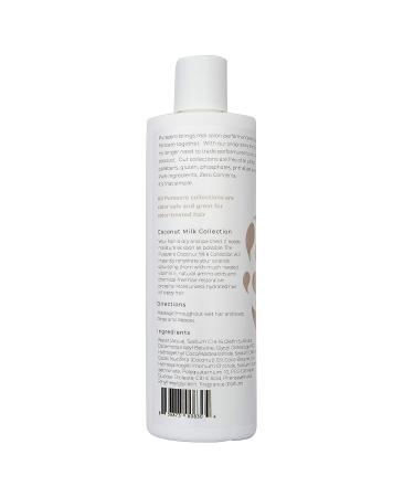 Purezero Coconut Milk Shampoo & Conditioner Set - Intense Hydration for Color Treated Hair | Fight Dandruff & Frizz - Zero Sulfates, Parabens, Dyes - 100% Vegan & Cruelty Free - Buy Online on GoSupps.com