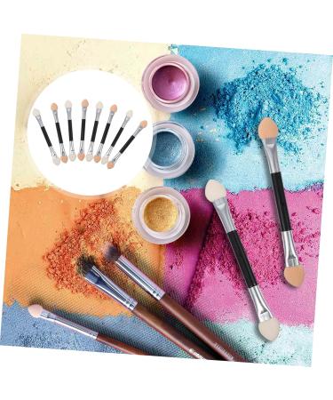 Outanaya 20pcs Latex Eye Shadow Stick Small Eyeshadow Brush Cosmetic Eye Shadow Sponge Plastic - Buy Online on GoSupps.com
