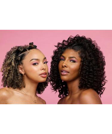tgin Rose Water Curl Cream & Styling Lotion Duo - Natural Hair Care for Curly Wavy & Kinky Hair - 12 oz + 8 oz - Low Porosity Friendly - Buy Online on GoSupps.com