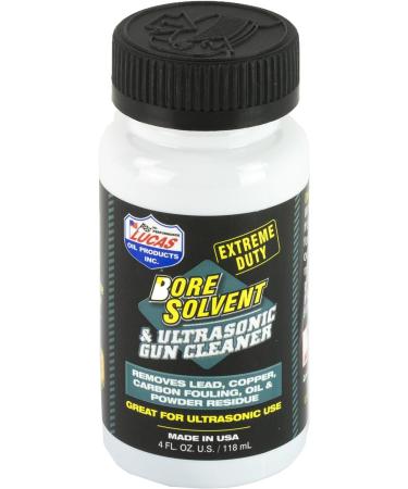 Lucas Oil Gun Cleaner - Extreme Duty Bore Solvent & Ultrasonic Cleaner - Grape Scent - 4.00 oz Bottle - Buy Online on GoSupps.com