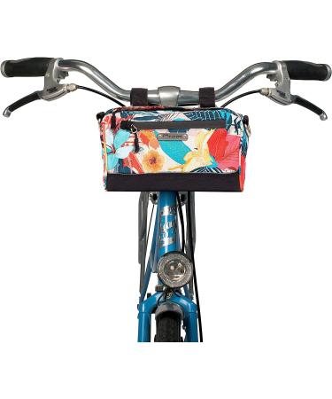 Po Campo Kinga Handlebar Bag 2 - Waterproof Front Mount Bike Bag & Crossbody Convertible - Flora - Buy Online on GoSupps.com