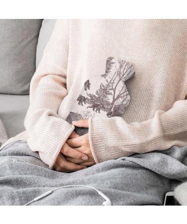 Hot Water Bottle with Lid - Bear Rubber Hot Water Bag for Pain Relief Cramps & Foot Warmer | Ideal for Hot & Cold Therapy - Buy Online on GoSupps.com