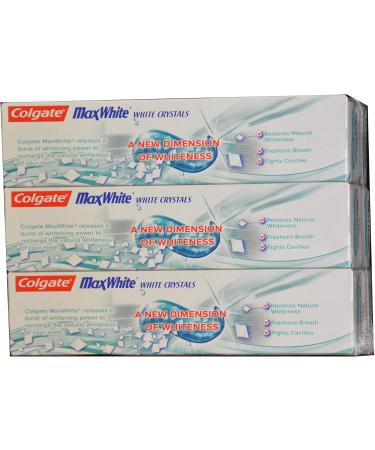  Colgate Colgate Max White Pack of 6 white crystals 100 ml - Buy Online on GoSupps.com
