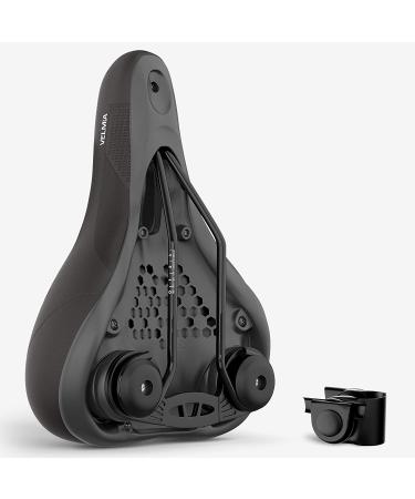 VELMIA Bike Seat: Comfy Memory Foam Saddle for Men & Women | Waterproof, Smart Zone-Concept | Ideal for Exercise, BMX, MTB & Road Touring - Buy Online on GoSupps.com