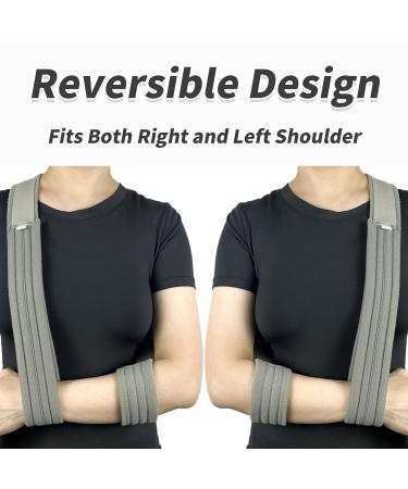 Adjustable Arm Sling - Lightweight Shoulder Immobilizer for Injury Recovery | Perfect for Elbow Broken Collarbone & Rotator Cuff Support - Men & Women - Buy Online on GoSupps.com