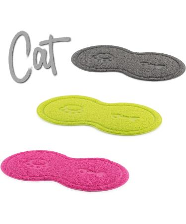 Anco Paw and Fishbone Printing Cat Place Mat in Pink - Durable and Stylish - Buy Online on GoSupps.com