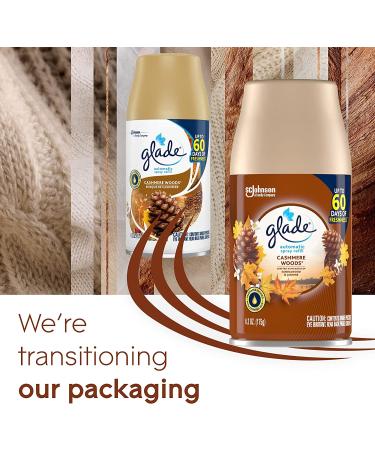 Glade Cashmere Woods Automatic Spray Refill & Holder Kit - 6.2 Oz - Buy Online on GoSupps.com