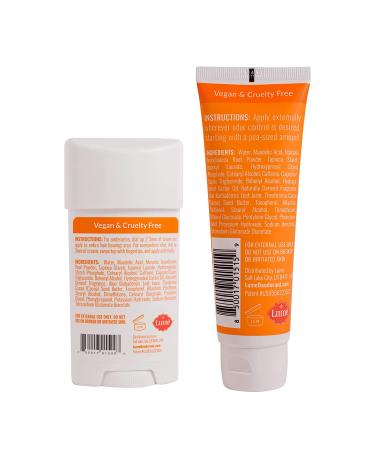 Lume Natural Deodorant Bundle - Aluminum Free, Hypoallergenic, Travel-Friendly (Clean Tangerine) - Buy Online on GoSupps.com