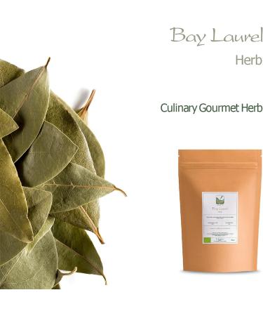 Bay Leaf Organic Herb Laurel - Whole Culinary Quality Leaf - 100g - Buy Online on GoSupps.com