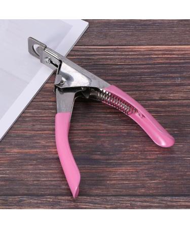 Peowuieu Nail scissors for nails and false acrylic nails easy to use pink. - Buy Online on GoSupps.com