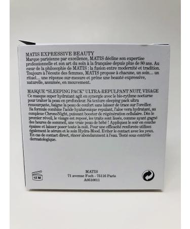 MATIS PARIS HYDRAMOOD Night Mask - Intense Hydration & Skin Renewal | #A0510011 - Buy Online on GoSupps.com