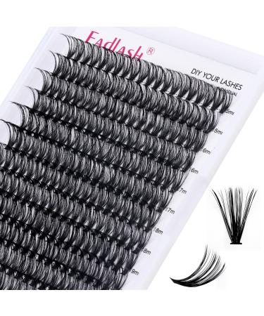 Eyelashes Individual cluster for eyelash extensions 40d 0.07 D Curl Mix 15-20mm Individual clusters Artificial eyelashes eyelashes for beginners 15-20 mm DH-40D-0.07-D - Buy Online on GoSupps.com