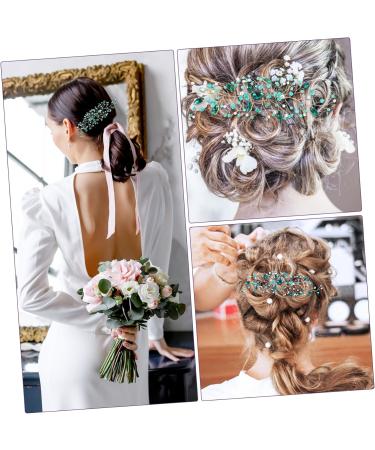 Didiseaon Wedding Headpiece for Bride Aesthetic Hair Accessories Bride Headpiece Bride Hair Accessories Decorative Hair Combs for Women Sturdy Hair Comb Crystal Metal Hair Piece - Buy Online on GoSupps.com