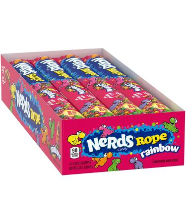 Nerds Rope Rainbow Candy 0.92 oz - 24 Count | Delicious Chewy Treat - Buy Online on GoSupps.com