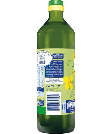 Thomy Pure Rapeseed Oil - 750 ml | Premium Quality Cooking Oil | International Shipping - Buy Online on GoSupps.com