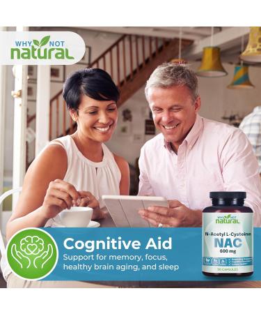 NAC Supplement 600 mg N-Acetyl Cysteine Capsules Pure N-Acetylcysteine No Filler - Buy Online on GoSupps.com
