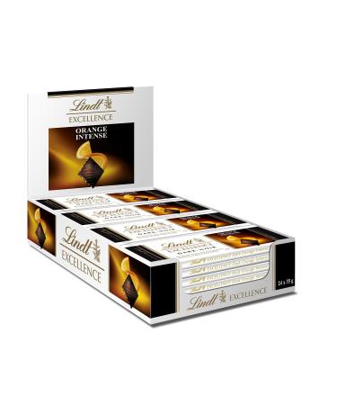Lindt - EXCELLENCE Bars - Dark Chocolate Orange - 35g x 24