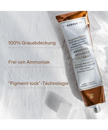 Correx Argan Oil Colorant - Ammonia-Free Dark Blonde Copper 6.4 - 100% Gray Hair Coverage & Vegan Formula for Long-Lasting Color - Buy Online on GoSupps.com