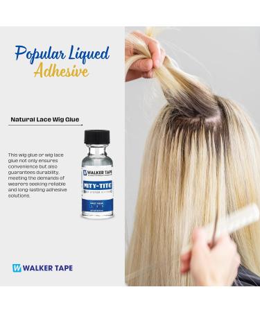 Walker Tape Mity Tite Brush On - Waterproof Lace Wig Adhesive | Best Hair Glue for Hair Systems - 0.5 Fl Oz - Buy Online on GoSupps.com