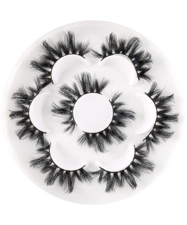 Shop 4 Pairs of 5D Handmade False Eyelashes - Fluffy & Natural Look | International Shipping Available - Buy Online on GoSupps.com
