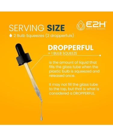 E2H EARTH TO HUMANS Vitamin D3 & K2 Supplement for Immune Support - Liquid Vitamin D3 5000 IU - Made in The USA | Non-GMO Vegan - (2 Bottles) 1 Fl Oz (Pack of 2) - Buy Online on GoSupps.com