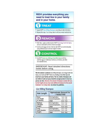 Rid Complete Lice Elimination Kit - Effective Solution for Lice Removal - Buy Online on GoSupps.com
