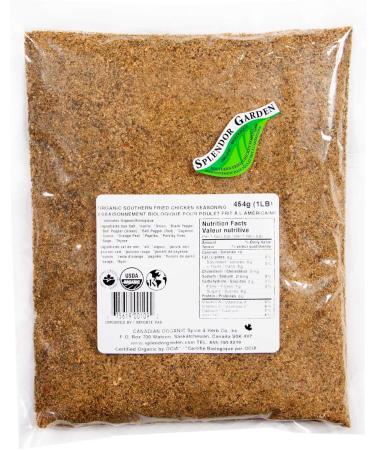 Splendor Garden organic Southern Fried Chicken Seasoning 454.0 Gram 454 g (Pack of 1) - Buy Online on GoSupps.com