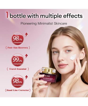 EXH Retinol Face Moisturizer Anti Aging Night Cream for Women Hydrating Skin Barrier Repair with Collagen 5 Ceramides & Bifida Non Greasy Daily Face Cream for Dry Sensitive Skin 1.76 Fl Oz - Buy Online on GoSupps.com