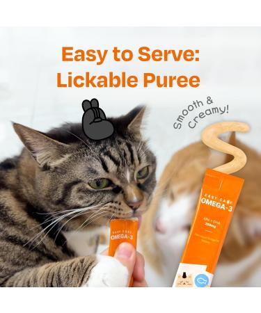 Chogong Easy Care Omega-3 - Lickable Cat Supplement Skin & Coat Health Support Salmon Flavor - Buy Online on GoSupps.com