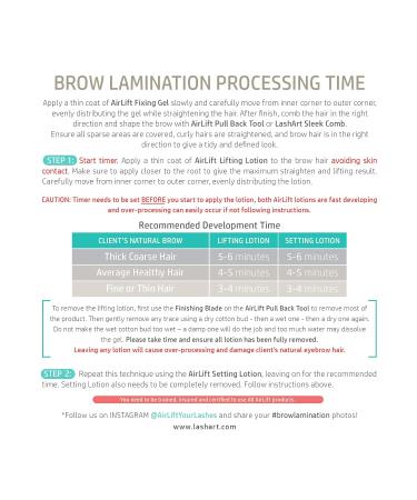 AirLift Fixing Gel 2ml Twist Professional Brow Lamination and Lash Lift Glue Strong Adhesive UK - Buy Online on GoSupps.com