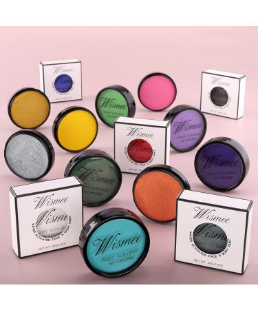 Professional Water Activated Face and Body Paint - Classic Yellow (2.4 oz) for Parties Festivals & Special Events - International Shipping Available - Buy Online on GoSupps.com