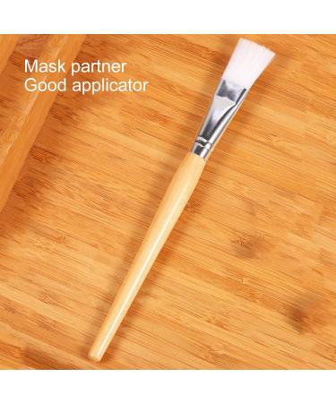 Face Mask Brush Facial Mask Brushes Face Mask Applicator Soft Hair Waterproof Mud Applicator DIY Skin Care Tool with Wooden Handle Suitable for Beauty Salons DIY Facial Masks at Home - Buy Online on GoSupps.com
