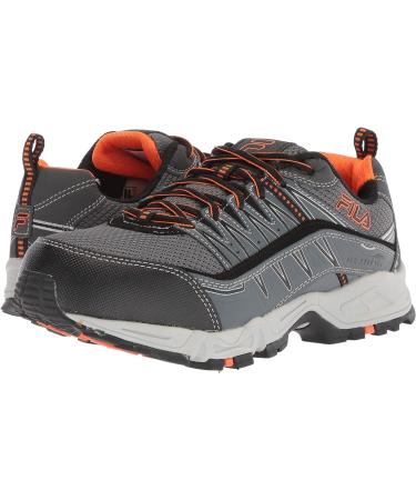 Fila Men's Memory At Peake Composite Toe Work Shoe 10.5 - CSRK/Black/Vorn - Buy Online on GoSupps.com