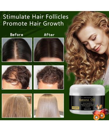 Raw Batana Oil for Hair Growth | 100% Natural & Organic | Prevents Hair Loss & Repairs Damaged Hair | 3.4 OZ - Dr. Sebi's Formula - Buy Online on GoSupps.com